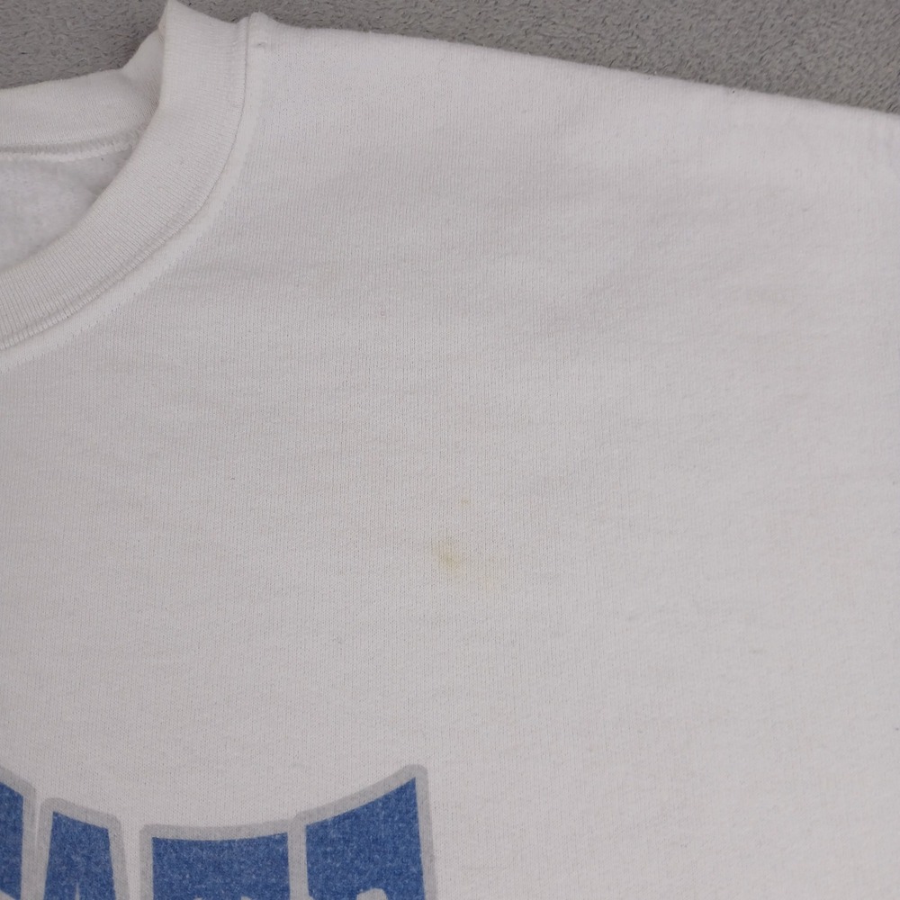 Vintage Looney Tunes Penn State Sweatshirt Mens XXL White Bugs Bunny Taz NCAA - Picture 2 of 8